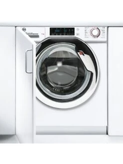 Hoover H-WASH HBWOS 69TAMCE-80 9kg Load, 1600 Spin Integrated Washing Machine, White With Chrome Door, With WiFi Connectivity 8 Hoover H-WASH HBWOS 69TAMCE-80 9kg Load, 1600 Spin Integrated Washing Machine, White With Chrome Door, With WiFi Connectivity -Appliance Pro V9CJH SQ2 0000000013 WHITE SLd