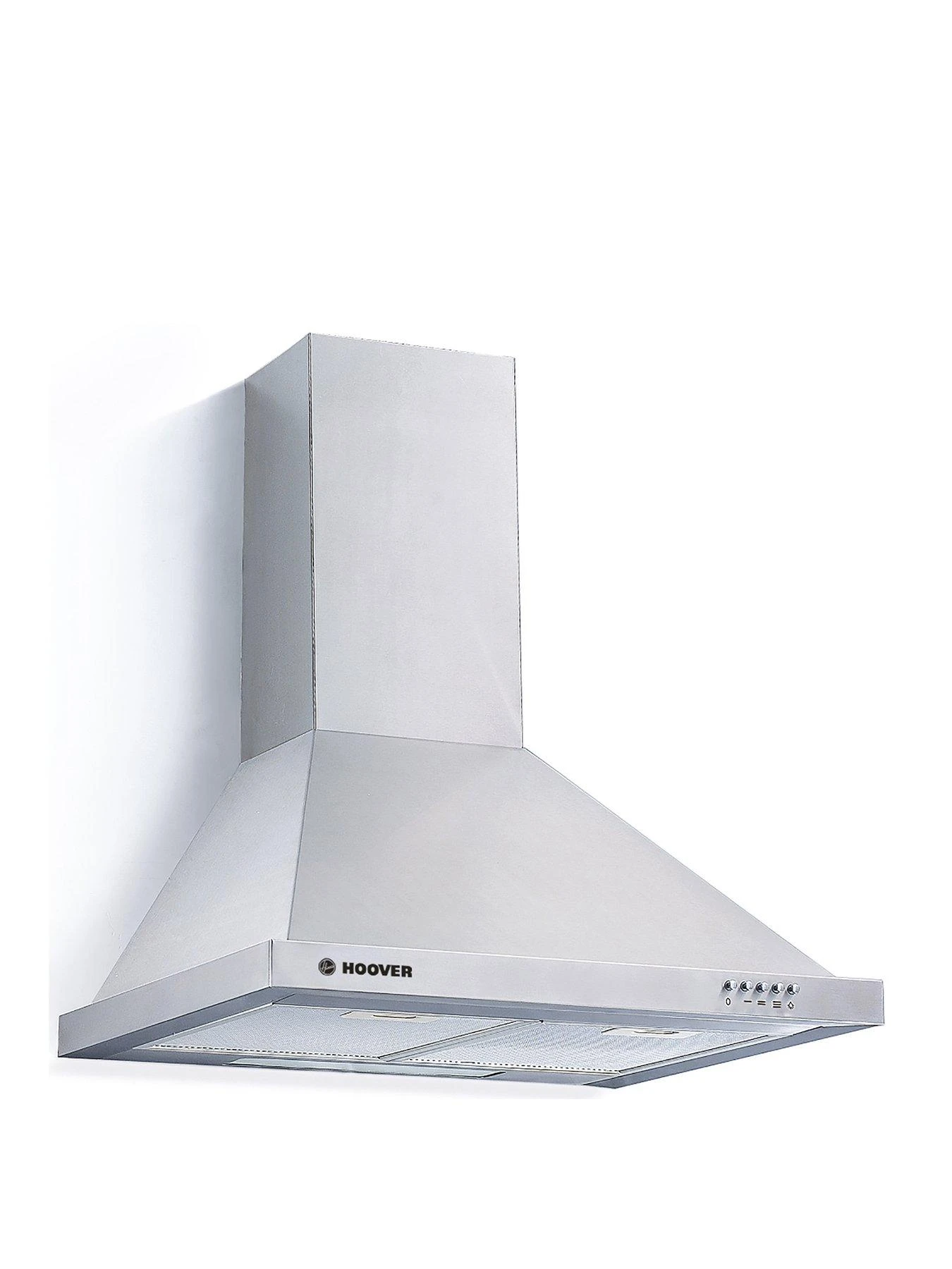 Hoover H-HOOD 300 HCE160N 60cm Cooker Hood With LED Light, Stainless Steel 3 Hoover H-HOOD 300 HCE160N 60cm Cooker Hood With LED Light, Stainless Steel