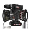 Mylek 18V Cordless Drill With 131-Piece Tool Set And Case 2 Mylek 18V Cordless Drill With 131-Piece Tool Set And Case -Appliance Pro V9G2M SQ1 0000000099 N A SLf