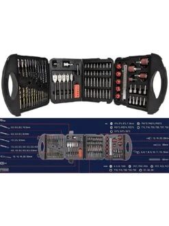 Mylek 18V Cordless Drill With 131-Piece Tool Set And Case 10 Mylek 18V Cordless Drill With 131-Piece Tool Set And Case -Appliance Pro V9G2M SQ2 0000000099 N A SLd