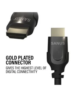 SANUS SAC-20HDMI5 Premium Certified High Speed HDMI Cable, 5-meter -Appliance Pro V9G2R SQ5 0000000004 BLACK SLd3
