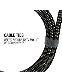 SANUS SAC-20HDMI3 Premium Certified High Speed HDMI Cable, 3-meter -Appliance Pro V9G2S SQ4 0000000004 BLACK SLd2