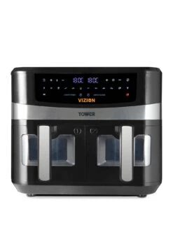 Tower Vortx 9L Vizion Dual Basket Air Fryer