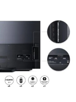 LG OLED55CS6LA, 55 Inch, OLED, 4K Ultra HD HDR, Smart TV -Appliance Pro V9KTD SQ5 0000000004 BLACK SLd1