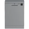 Beko DVN04X20S 13-Place Full Size Dishwasher - Silver 1 Beko DVN04X20S 13-Place Full Size Dishwasher - Silver -Appliance Pro V9RSF SQ1 0000000035 SILVER SLf