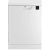 Beko DVN04X20W 13-Place Full Size Freestanding Dishwasher - White -Appliance Pro V9RSG SQ1 0000000013 WHITE SLf