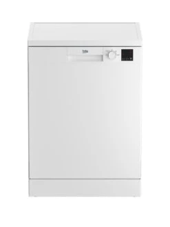 Beko DVN04X20W 13-Place Full Size Freestanding Dishwasher - White