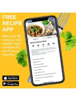 Drew & Cole Pressure King Pro 4.8L 12 Drew & Cole Pressure King Pro 4.8L -Appliance Pro V9YTQ SQ4 0000000139 CHROME SLd2