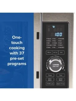 Power XL Microwave Air Fryer -Appliance Pro V9YTV SQ5 0000000139 CHROME SLd3