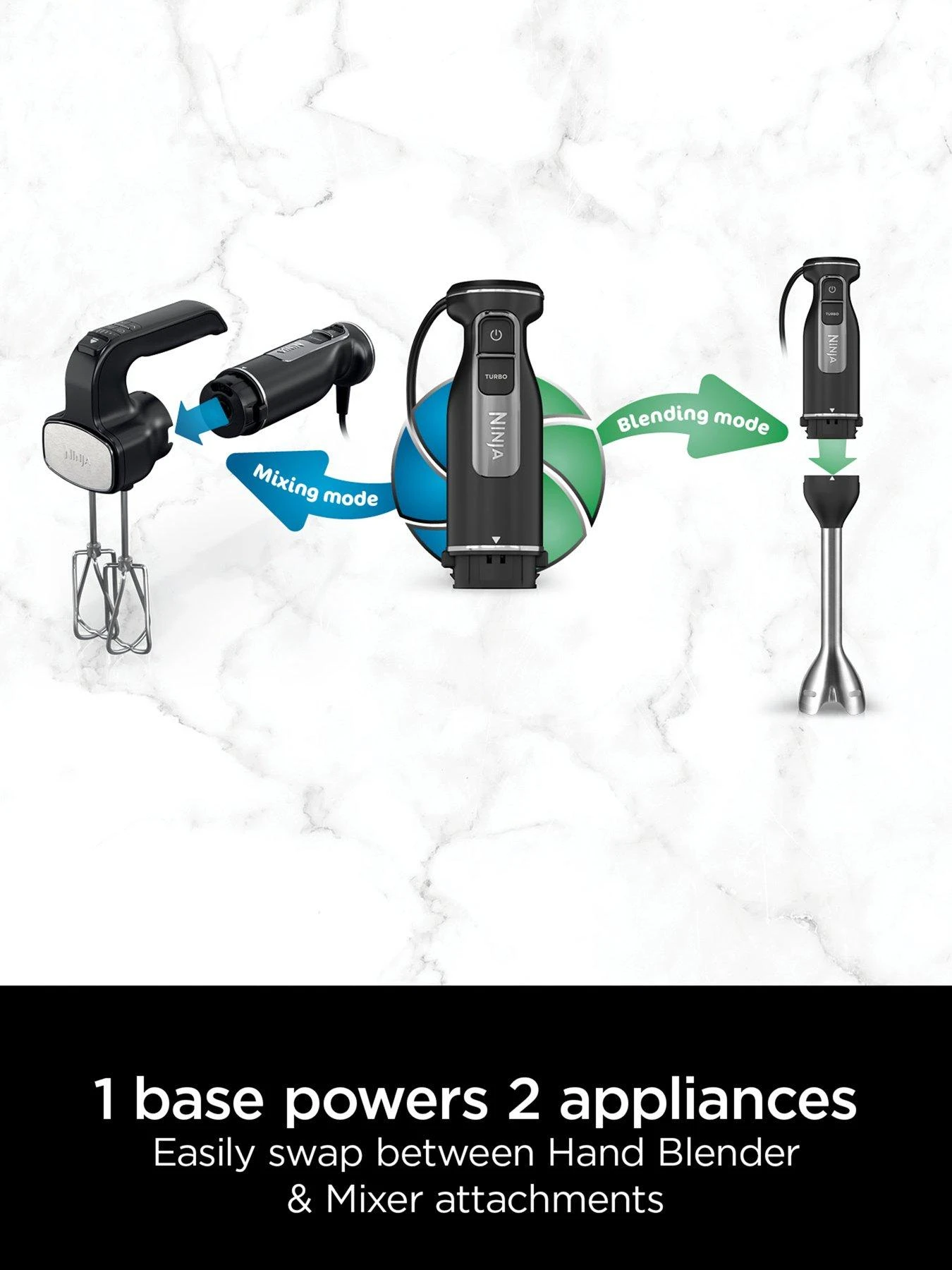 NINJA Foodi 2-in-1 Hand Blender & Mixer CI090UK 4 NINJA Foodi 2-in-1 Hand Blender & Mixer CI090UK - Image 2