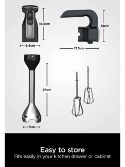 NINJA Foodi 2-in-1 Hand Blender & Mixer CI090UK 14 NINJA Foodi 2-in-1 Hand Blender & Mixer CI090UK -Appliance Pro V9Z1J SQ6 0000000088 NO COLOR SLd4
