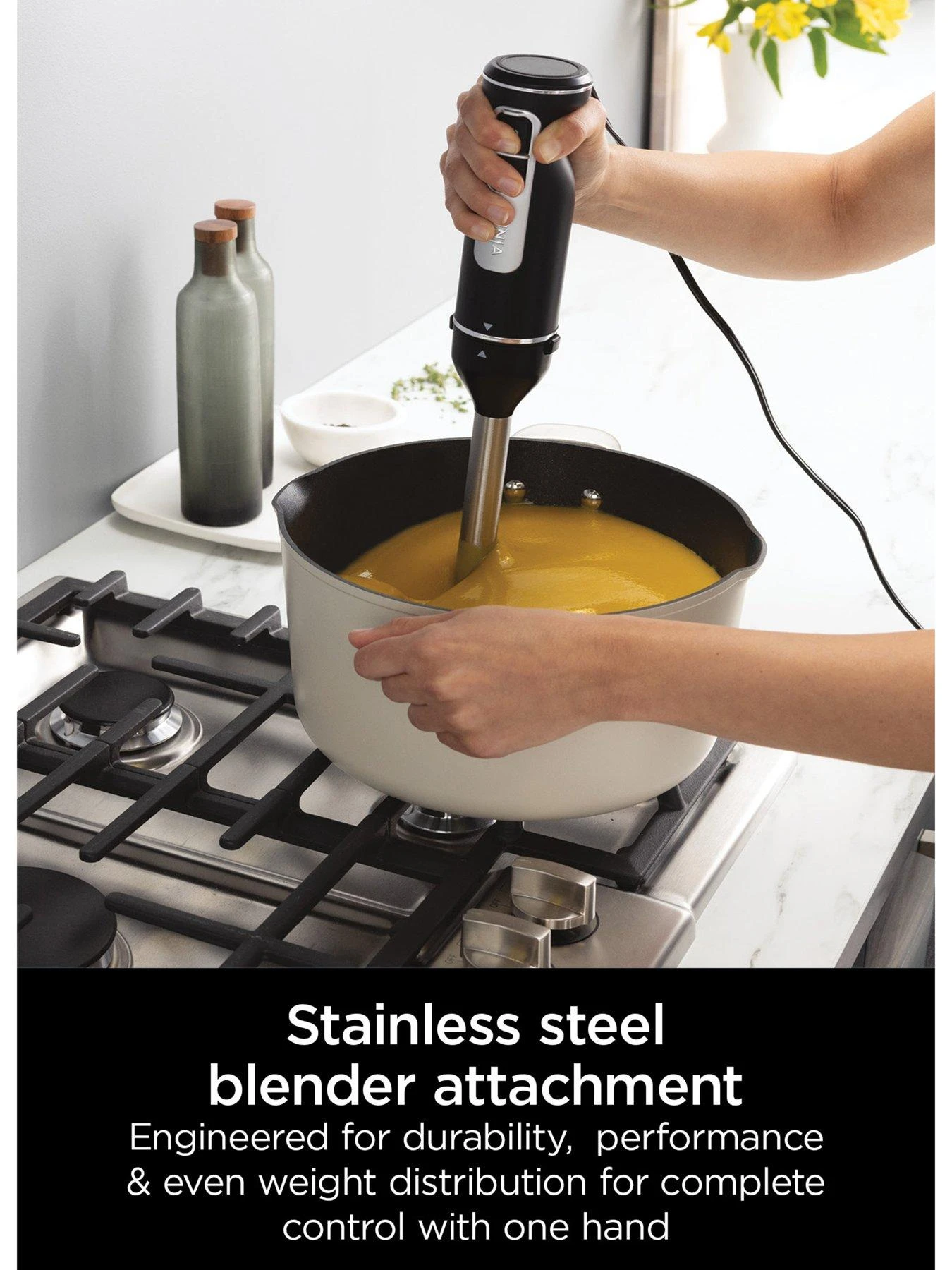 NINJA Foodi 3-in-1 Hand Blender, Mixer & Chopper CI100UK 6 NINJA Foodi 3-in-1 Hand Blender, Mixer & Chopper CI100UK - Image 4