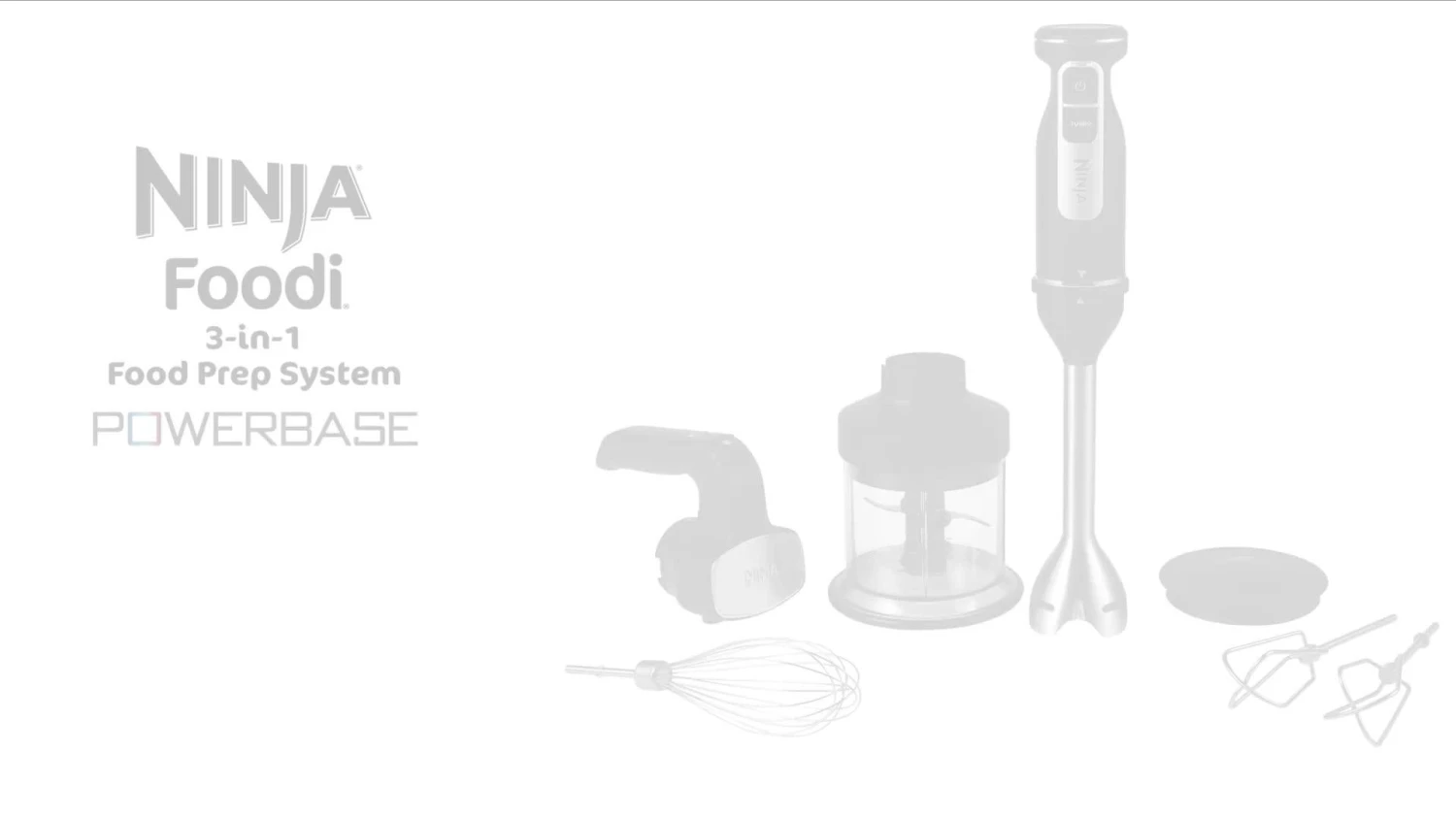 NINJA Foodi 3-in-1 Hand Blender, Mixer & Chopper CI100UK 9 NINJA Foodi 3-in-1 Hand Blender, Mixer & Chopper CI100UK - Image 7