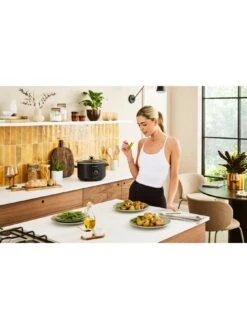 Morphy Richards Easy Time 6.5L 461021 Slow Cooker - Black -Appliance Pro VABWC SQ3 0000000088 NO COLOR SLd1