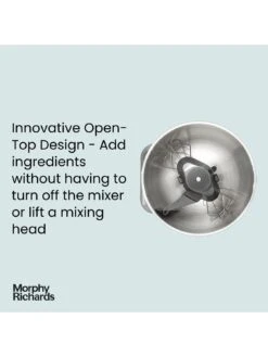 Morphy Richards MixStar 400520 Compact Stand Mixer - Grey 10 Morphy Richards MixStar 400520 Compact Stand Mixer - Grey -Appliance Pro VABWI SQ3 0000000088 NO COLOR SLd1