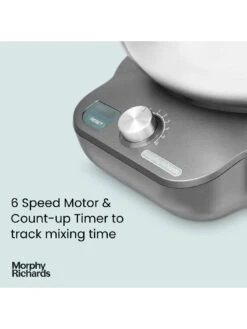 Morphy Richards MixStar 400520 Compact Stand Mixer - Grey 12 Morphy Richards MixStar 400520 Compact Stand Mixer - Grey -Appliance Pro VABWI SQ5 0000000088 NO COLOR SLd3