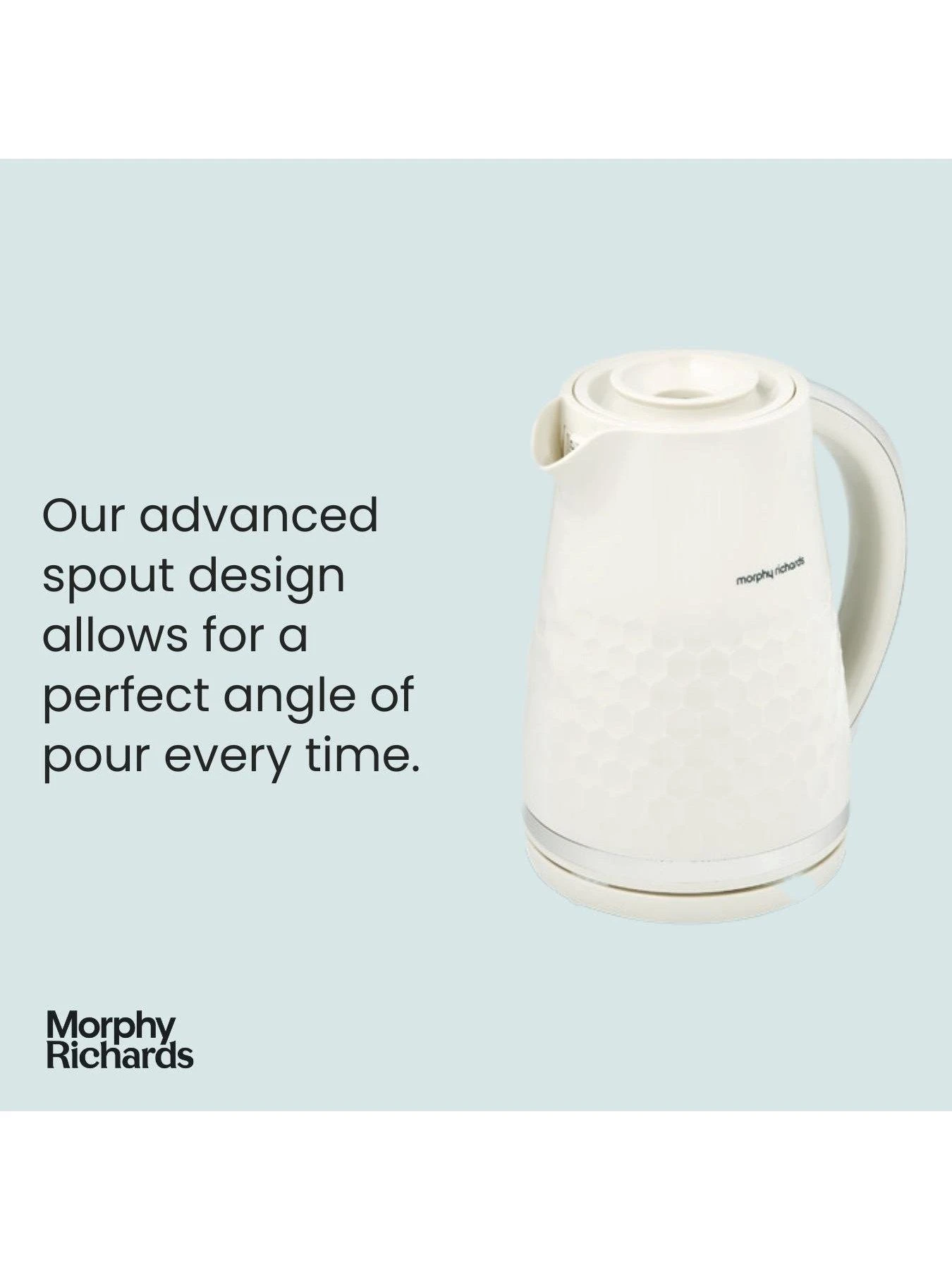 Morphy Richards Hive 108272 Kettle - Cream 4 Morphy Richards Hive 108272 Kettle - Cream - Image 2