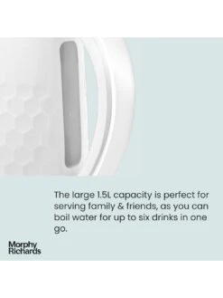 Morphy Richards Hive 108274 Kettle - White -Appliance Pro VABWN SQ5 0000000088 NO COLOR SLd3