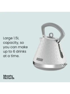 Morphy Richards  Vector 108134 Kettle - White -Appliance Pro VABWR SQ2 0000000088 NO COLOR SLd
