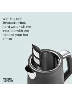 Morphy Richards Illumination 108022 Kettle - Titanium -Appliance Pro VABWS SQ2 0000000088 NO COLOR SLd