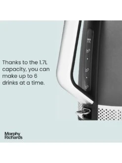 Morphy Richards Illumination 108022 Kettle - Titanium -Appliance Pro VABWS SQ5 0000000088 NO COLOR SLd3