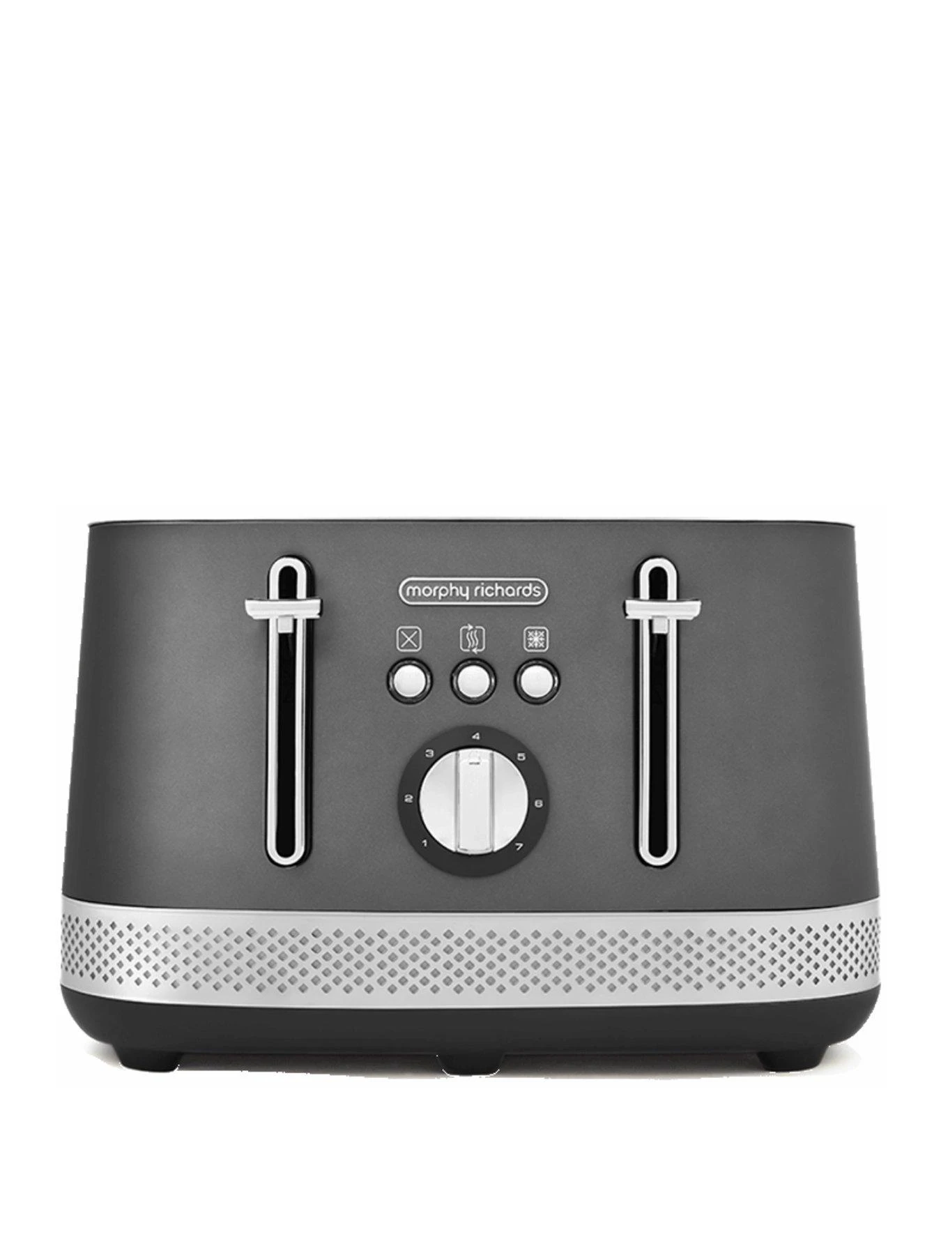 Morphy Richards Illumination 248022 4 Slice Toaster - Titanium 3 Morphy Richards Illumination 248022 4 Slice Toaster - Titanium