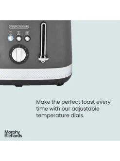 Morphy Richards Illumination 248022 4 Slice Toaster - Titanium 8 Morphy Richards Illumination 248022 4 Slice Toaster - Titanium -Appliance Pro VABXD SQ2 0000000088 NO COLOR SLd