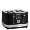 Morphy Richards Illumination 248020 4 Slice Toaster - Black -Appliance Pro VABXE SQ1 0000000088 NO COLOR SLf