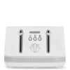 Morphy Richards Illumination 248021 4 Slice Toaster - White -Appliance Pro VABXF SQ1 0000000088 NO COLOR SLf