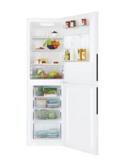 Candy CCT3L517FWWK 55cm Freestanding Fridge Freezer, Water Dispenser - White -Appliance Pro VAF8W SQ2 0000000013 WHITE SLd
