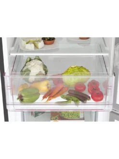 Candy CCT3L517FWBK 55cm Freestanding Fridge Freezer, Water Dispenser - Black -Appliance Pro VAF8Y SQ4 0000000004 BLACK SLd2