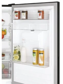 Candy CCT3L517FWBK 55cm Freestanding Fridge Freezer, Water Dispenser - Black -Appliance Pro VAF8Y SQ5 0000000004 BLACK SLd3