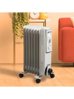 Daewoo 1500W 7-Fin Oil-Filled Radiator -Appliance Pro VAH0D SQ3 0000000088 NO COLOR SLd1
