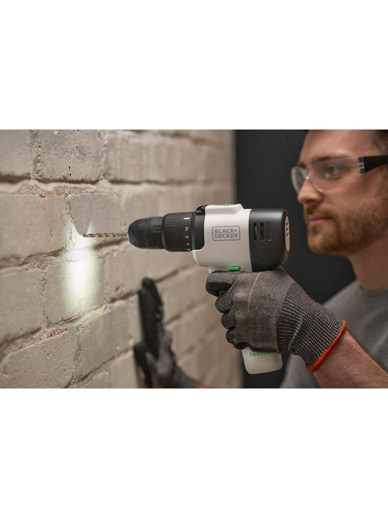 Black & Decker REVIVA™ 12V Hammer Drill REVHD12C-GB 5 Black & Decker REVIVA™ 12V Hammer Drill REVHD12C-GB - Image 3