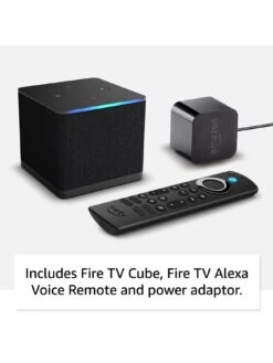 Amazon Fire TV Cube Wi-Fi 6E, 4K Ultra HD -Appliance Pro VB10W SQ4 0000000004 BLACK SLd