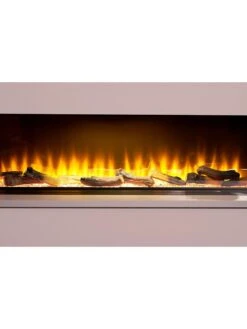Adam Fires & Fireplaces Adam Sahara Electric Inset Media Wall Fire With Remote Control, 1000mm -Appliance Pro VB1NY SQ3 0000000099 N A SLd1