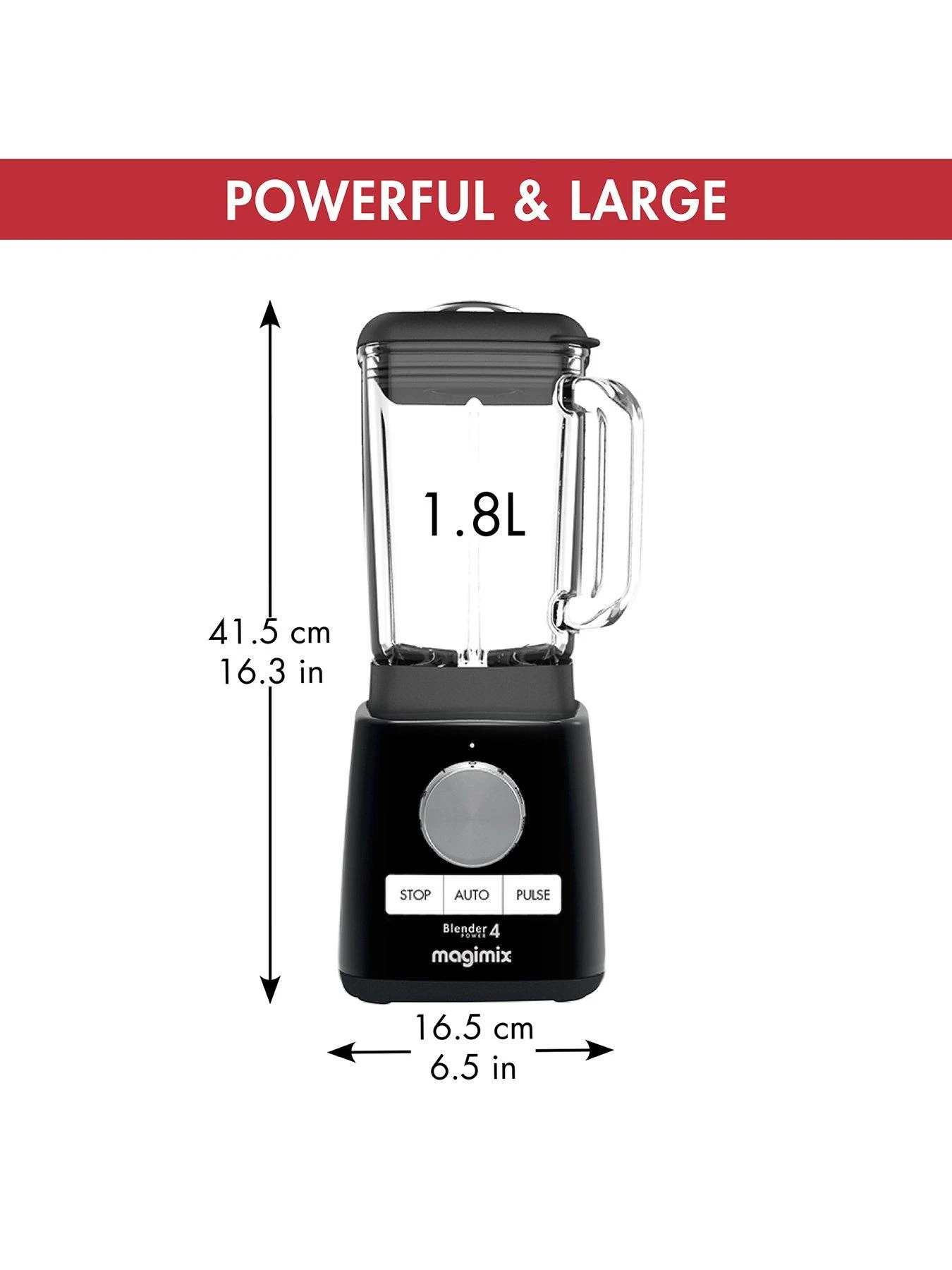 Magimix Blender Power 4 - Black 8 Magimix Blender Power 4 - Black - Image 6