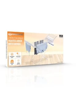 Daewoo Heated Airer With Wings 7 Daewoo Heated Airer With Wings -Appliance Pro VB8RW SQ2 0000000088 NO COLOR SLd