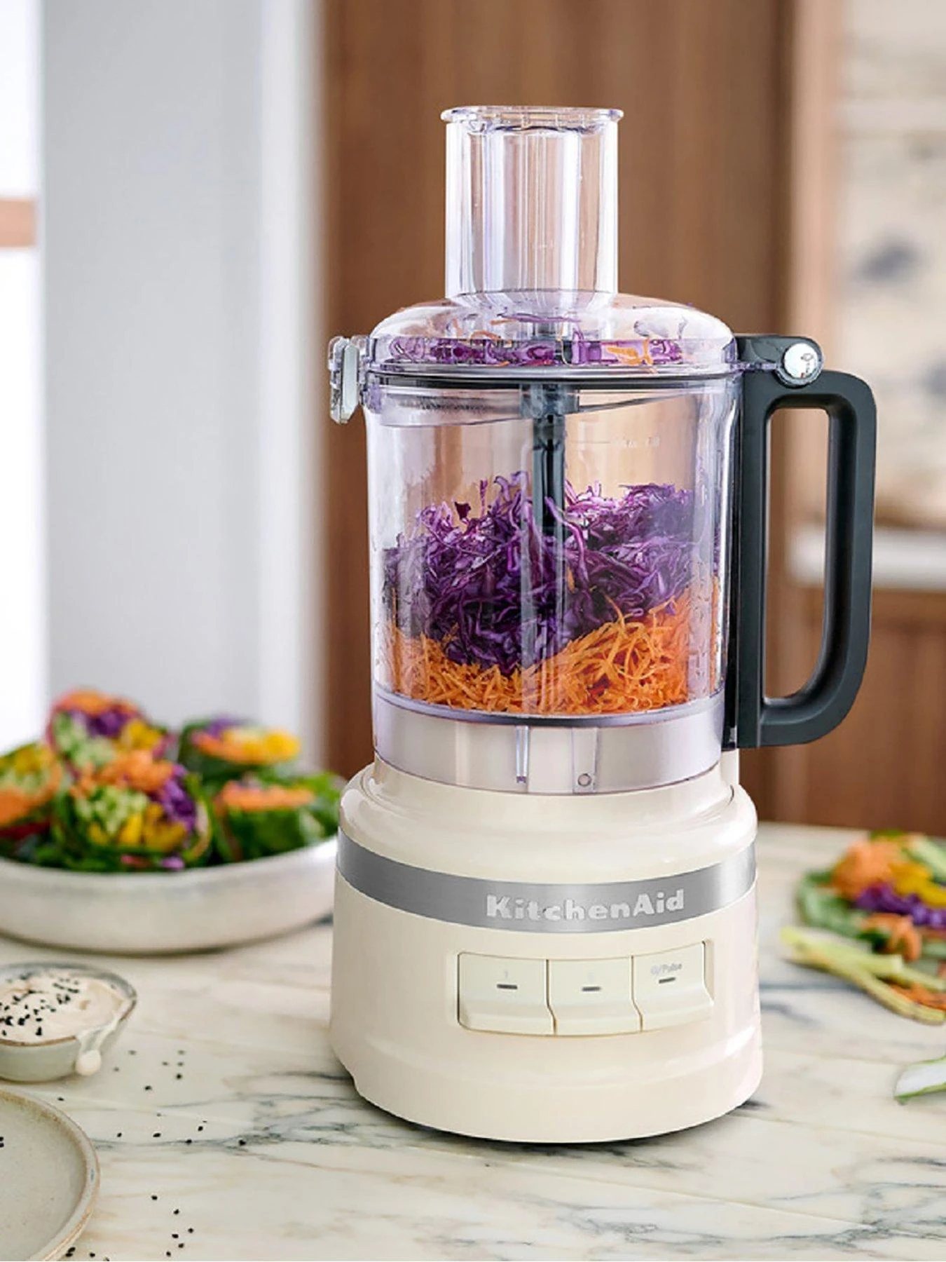 KitchenAid 2.1L Food Processor - Almond Cream 4 KitchenAid 2.1L Food Processor - Almond Cream - Image 2