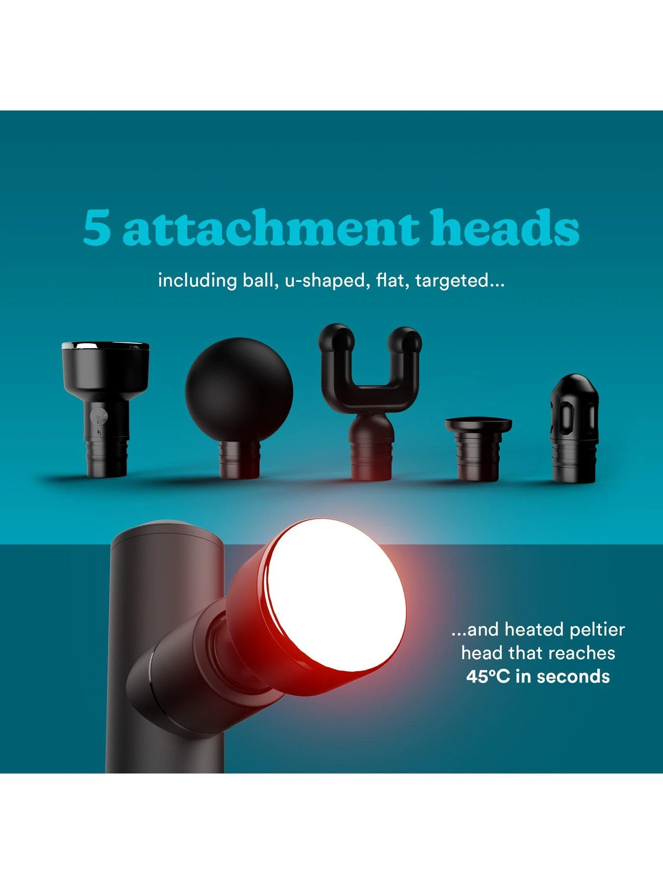 Homedics MyTi Compact Massage Gun - Anthracite 7 Homedics MyTi Compact Massage Gun - Anthracite - Image 5