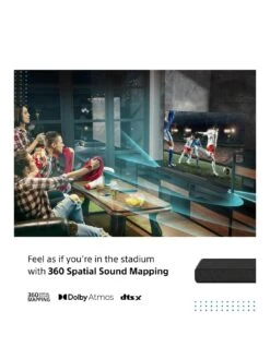 Sony HTA3000 - 3.1 Channel Dolby Atmos® Soundbar 12 Sony HTA3000 - 3.1 Channel Dolby Atmos® Soundbar -Appliance Pro VBLPZ SQ3 0000000004 BLACK SLa