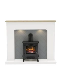 Be Modern Be Modern Sennen Inglenook (Electric Stove & Flue) -Appliance Pro VBMNM SQ3 0000000099 N A SLd1