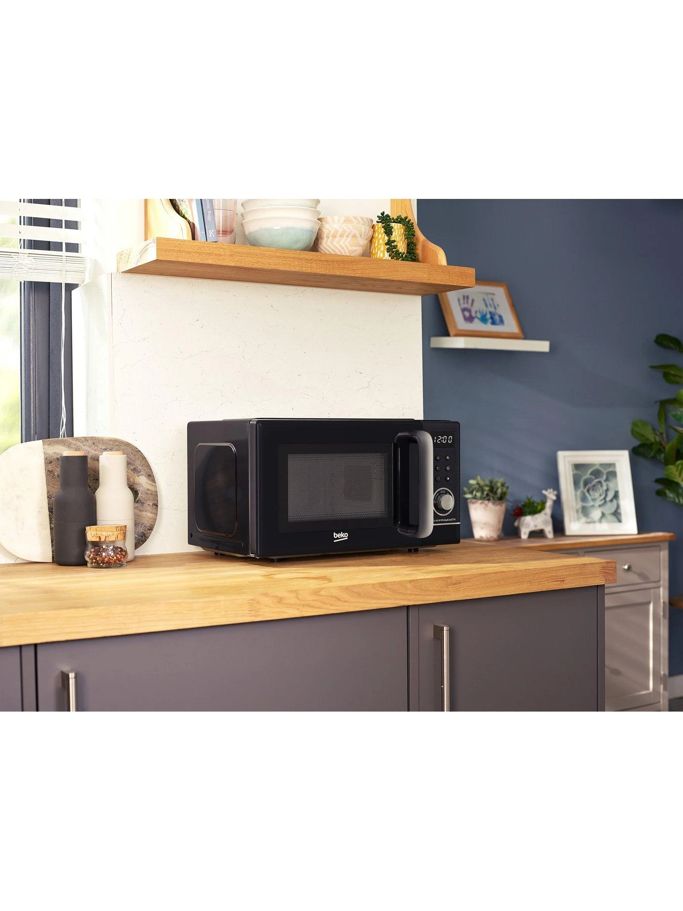 Beko Solo Cosmopolis Microwave Black 20L 8 Beko Solo Cosmopolis Microwave Black 20L - Image 6