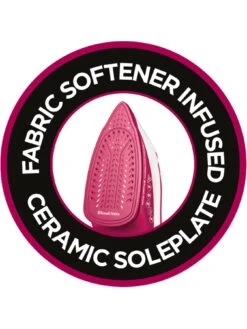 Russell Hobbs Light & Easy Brights Steam Iron 13 Russell Hobbs Light & Easy Brights Steam Iron -Appliance Pro VBXJ7 SQ5 0000000093 BERRY SLd3