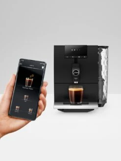 Jura ENA 4 15508 Bean To Cup Coffee Machine - Black -Appliance Pro VBY4D SQ7 0000000004 BLACK ICf