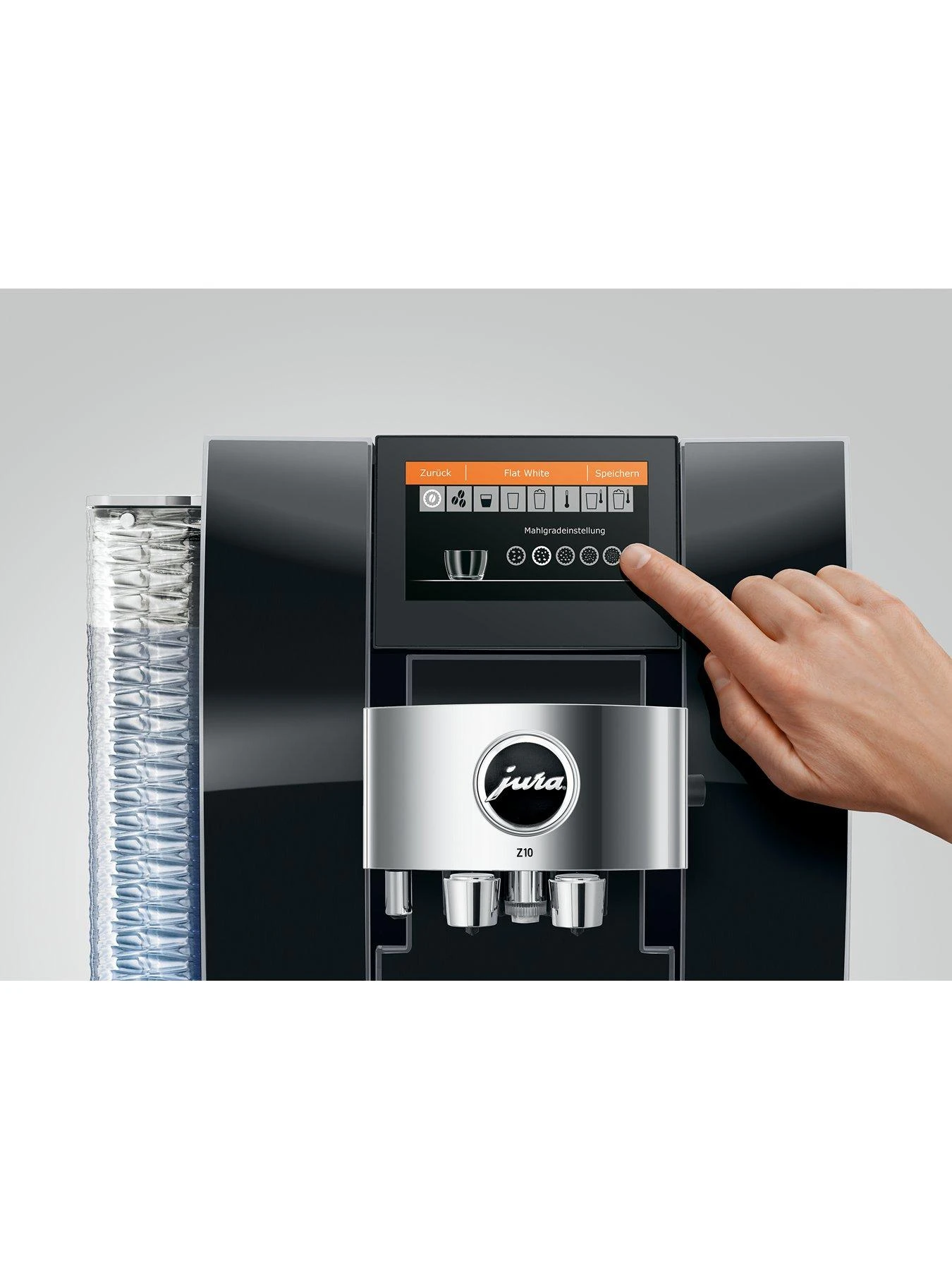 Jura Z10 15423 Bean To Cup Coffee Machine - Diamond Black 9 Jura Z10 15423 Bean To Cup Coffee Machine - Diamond Black - Image 7