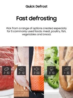 Samsung MS23K3513AK/EU Solo 23-litre, 800-watt Microwave - Black -Appliance Pro VCMXT SQ3 0000000088 NO COLOR SLd1