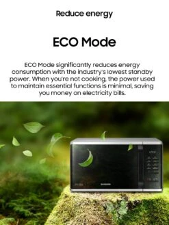 Samsung MS23K3513AK/EU Solo 23-litre, 800-watt Microwave - Black -Appliance Pro VCMXT SQ5 0000000088 NO COLOR SLd3