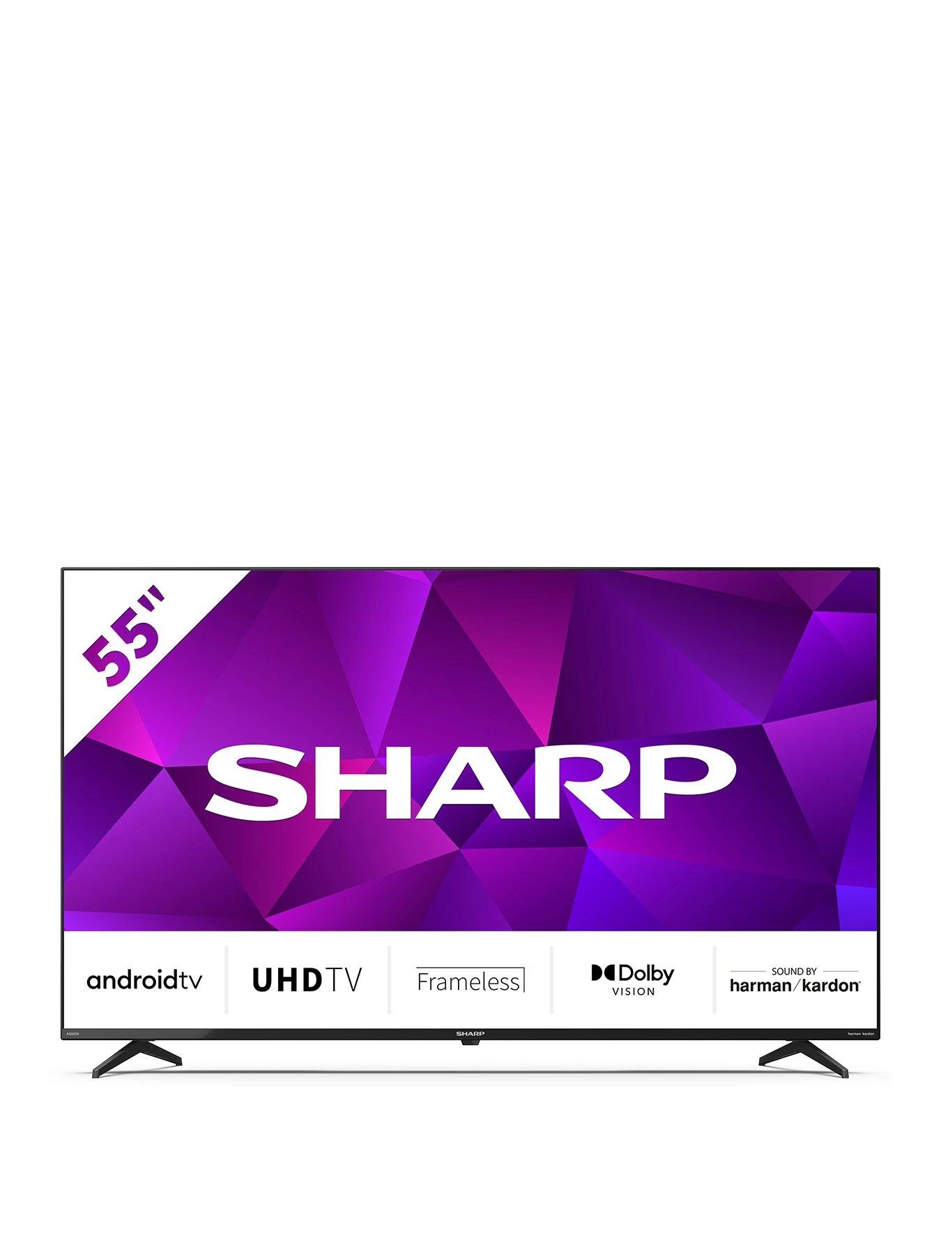 Sharp 55FN4KA, 55 Inch, 4K Ultra HD, Frameless, Android TV 3 Sharp 55FN4KA, 55 Inch, 4K Ultra HD, Frameless, Android TV
