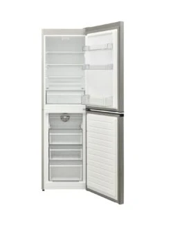 Swan SR158111S 83cm High, 54cm Wide Freestanding Frost-Free Fridge Freezer - Silver -Appliance Pro VD8VP SQ5 0000000035 SILVER SLd3